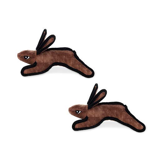 Tuffy - World'S Tuffest Soft Dog Toy - Barnyard Rabbit -Squeakers - Multiple Layers. Made Durable, Strong & Tough.Interactive Pl