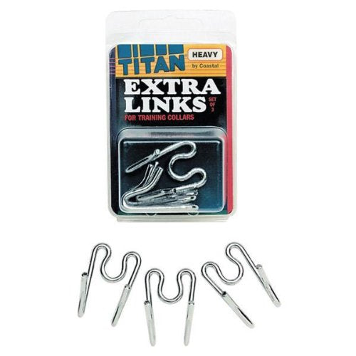 Coastal Pet Products Dcp5591Hl 3-Pack Dog Chain Extra Hook Link, Large, Chrome