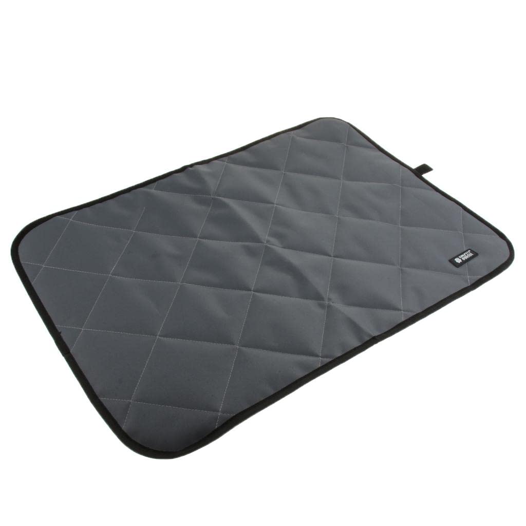 BNF Pet Supplies  Dog Supplies  BlanketsWaterproof Pet Dog Cat Car Mat Seat Cover Protector Mat Blanket L Gray1 Piece Mat