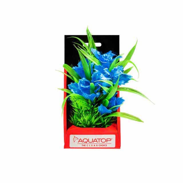 Aquatop 37388025: Vibrant Garden Plant Blue 6In