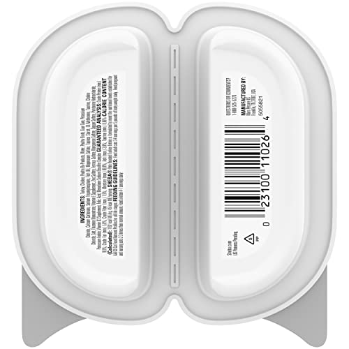 SHEBA Perfect Portions Pat   Wet Cat Food Tray (1 Count, 2 Servings), Roasted Turkey Entr  e, Easy Peel Twin-Pack Tray