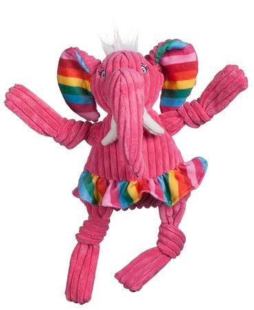 Hugglehounds Dog Rainbow Elephant Knottie Small