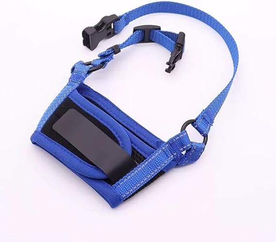 [New] Small Dog Muzzle To Prevent Biting, Soft With Reflective & Adjustable Strap, Breathable Mouth Guard For Chewing, Allows Pa