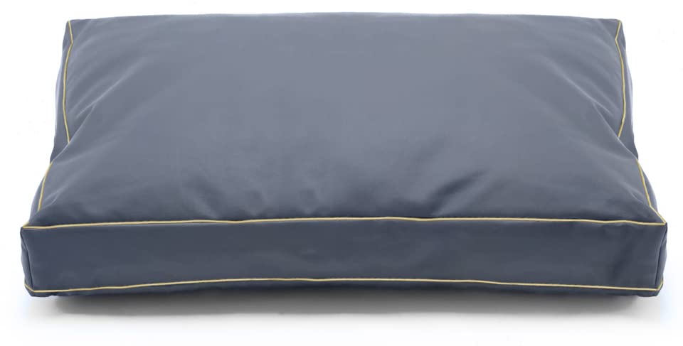 Dalema Dog Bed Cover 36L X 27W X 4H Inch.Waterproof Heavy Duty Durable Oxford Dog Bed Replacement Covers.Zipped Washable Removab