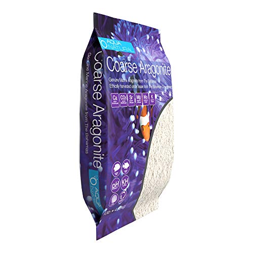 Coarse Aragonite 10Lb Sand For Reef, Saltwater And Marine Aquariums