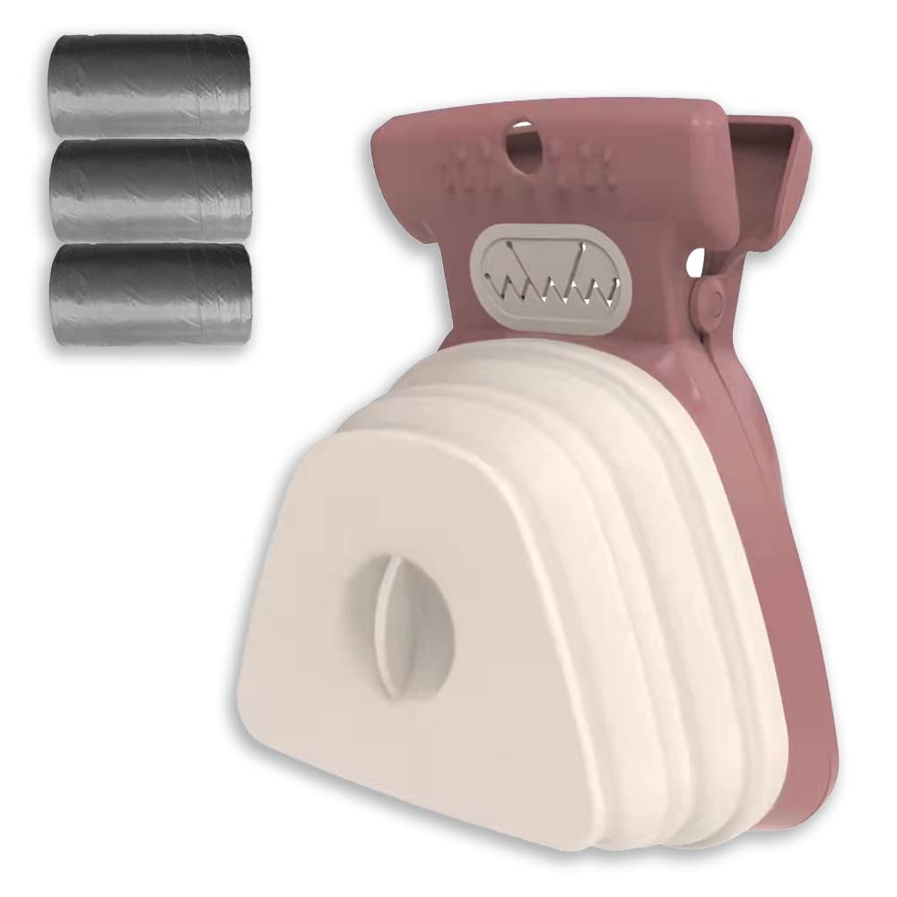 Jondarla Pooper Scooper For Dog, Large Medium Small Poop Scoop With 30Pcs Bag Attachment, Portable Dogs Waste Hands Free Outdoor