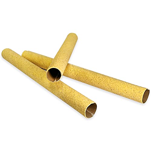 S&X Sanded Perch Covers For Parakeets, Lovebirds, Parrotlets, Finches, Canaries, Large Perch Covers,3/4'' Diameter X 9'' Long,3-