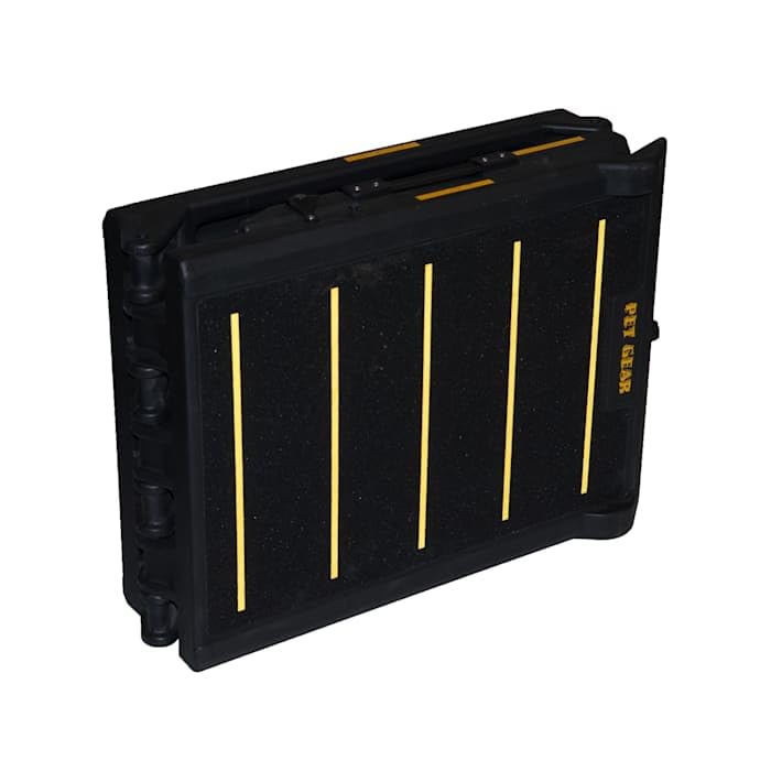 Pet Gear Tri-Fold Portable Pet Ramp For Dogs And Cats, 71' Long, Extra Wide, Holds Up To 200Lbs, Patented Design, Compact/Easy