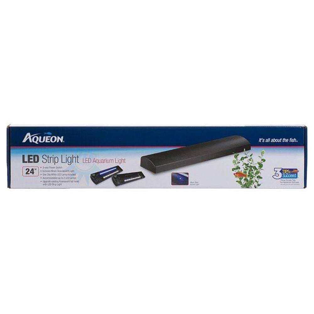 Aqueon Led Fish Tank Aquarium Strip Light Fixture, 24 Inch
