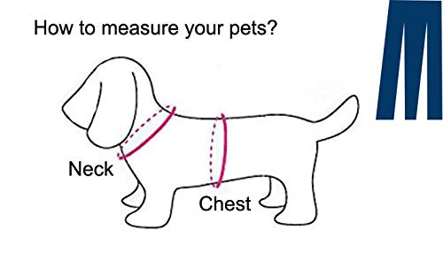 Mikayoo Pet Dog Cat Halloween Costumes,The Cowboy for Party Christmas Special Events Costume,West Cowboy Uniform with Hat,Funny