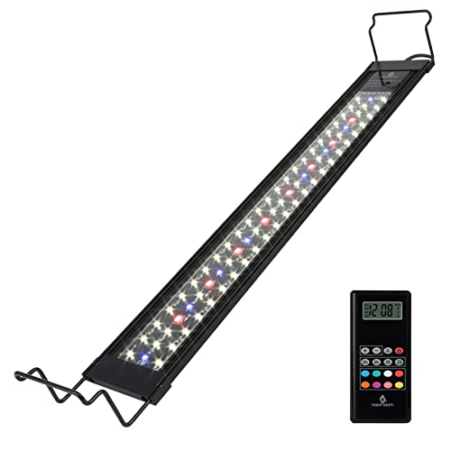 Water Rebirth Aquarium Lights Fish Tank Light (Remote Controller Version, 20-26'')