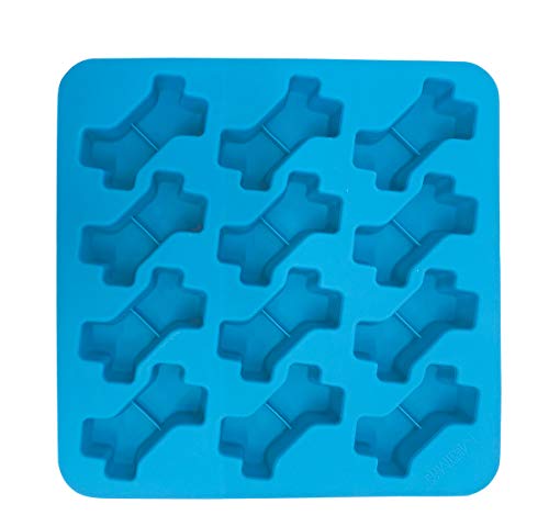 Messy Mutts Dog Bone Treat Maker Silicone 2 Pack