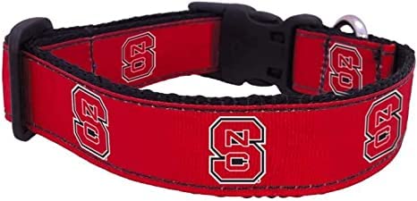 College Dog Collar (X-Small, NCSU)