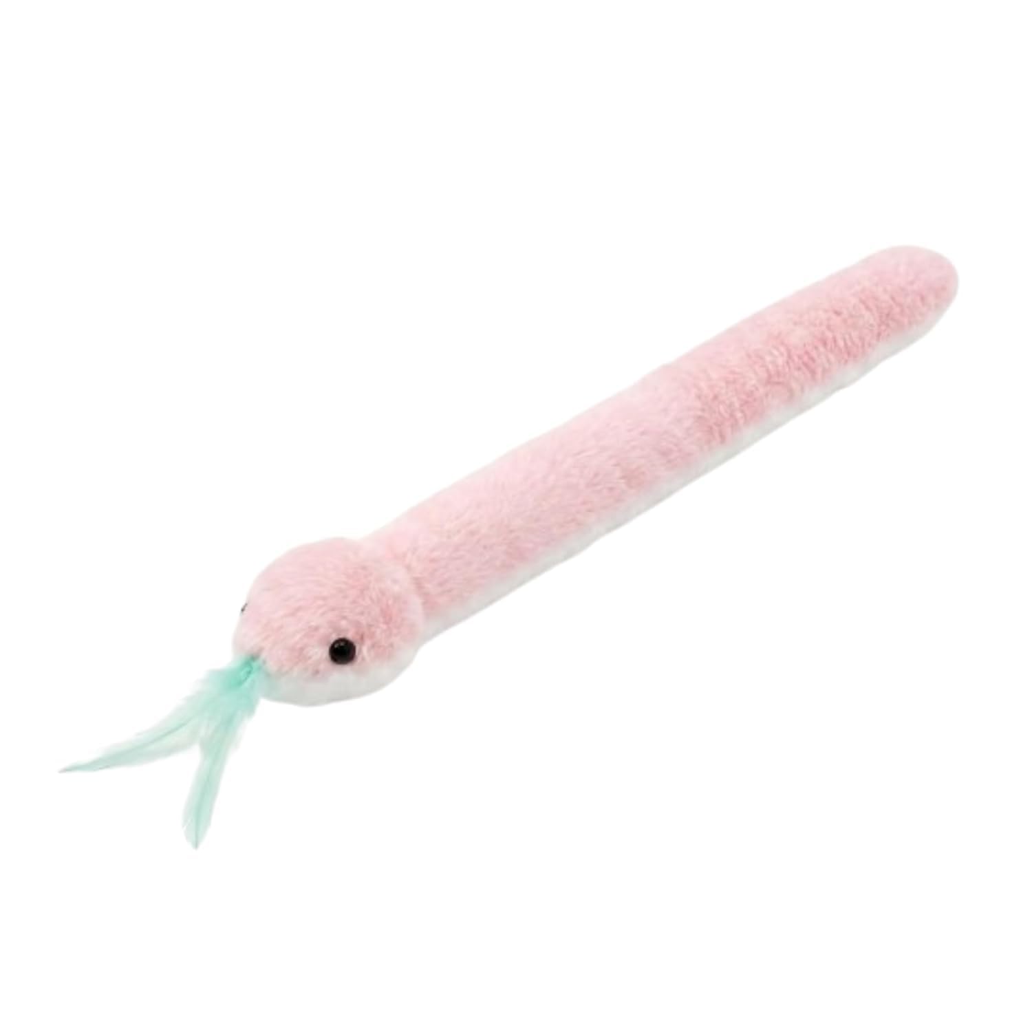 Bohobark Snake Shape Cat Toy For Cats, Kittens, Bendable And Reshapable Durable Soft Fabric Hunt Prey Toy For Indoor Cats, Pounc