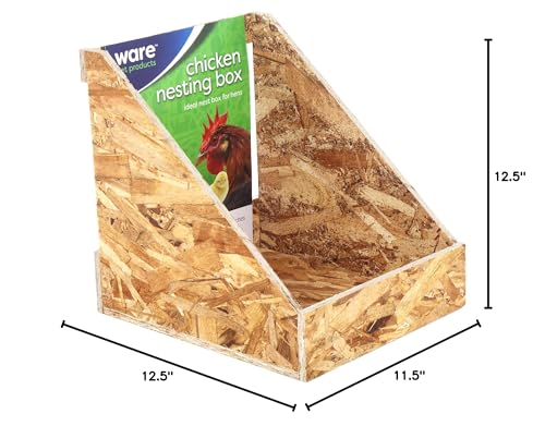 Ware Manufacturing 01492 Ware Chicken Nesting Box, Single Pack