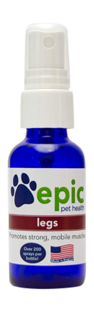 Legs - Natural, Electrolyte, Odorless Pet Supplement That Promotes Leg and Hip Strength (1 Ounce, Spray)