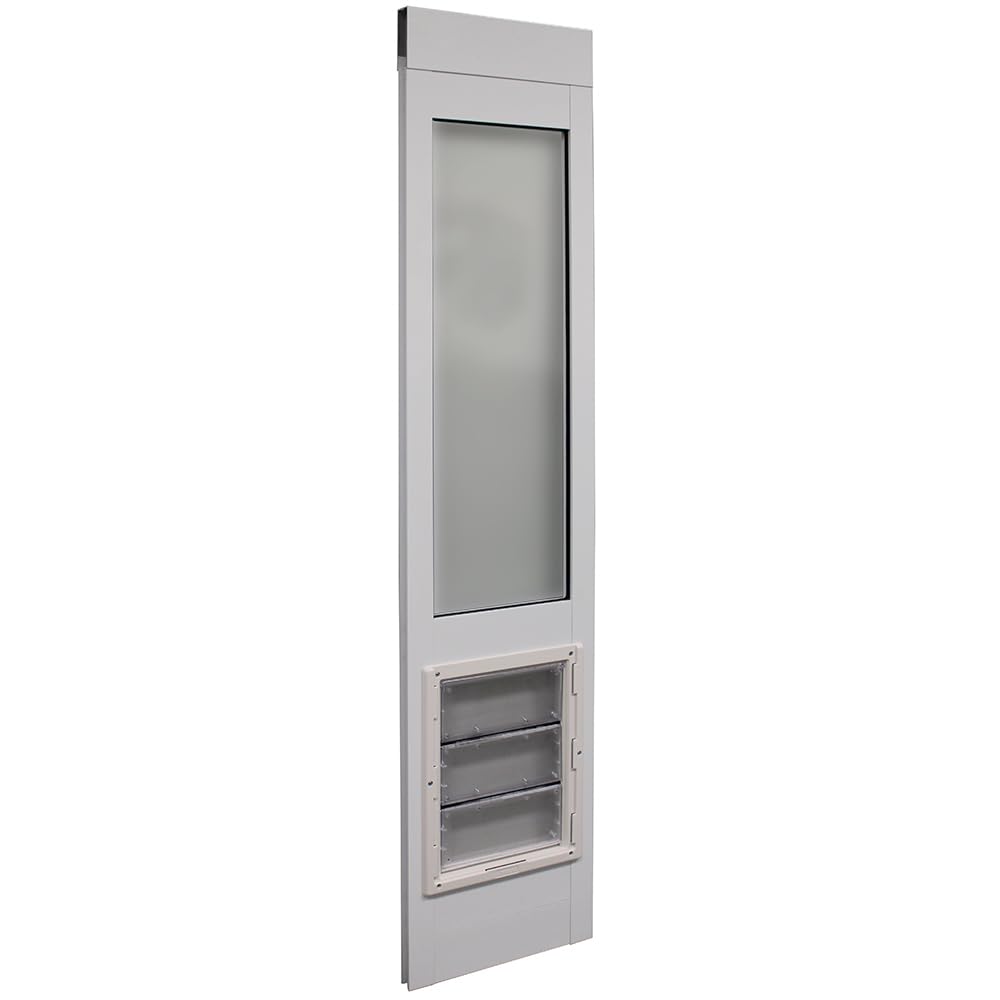 Ideal Pet Products Premium 78 Fastfit Aluminum Pet Patio Door With 10.25X15.75 Airseal Flap