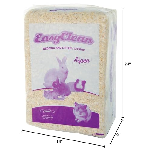 Pestell Pet Products Easy Clean Aspen Bedding, 113 Liters
