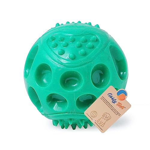 Goofy Tails Dog Ball Dog Toys, Hard Squeaky Rubber Ball Toys for Dogs, Chew Toys for Dogs, Squeaky Toys for Dogs, Ball for Dogs 