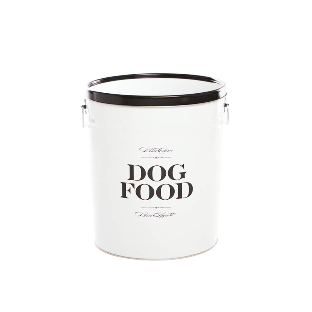 Harry Barker Bon Chien Dog Food Storage Canisters, Small 10Lbs. Of Food