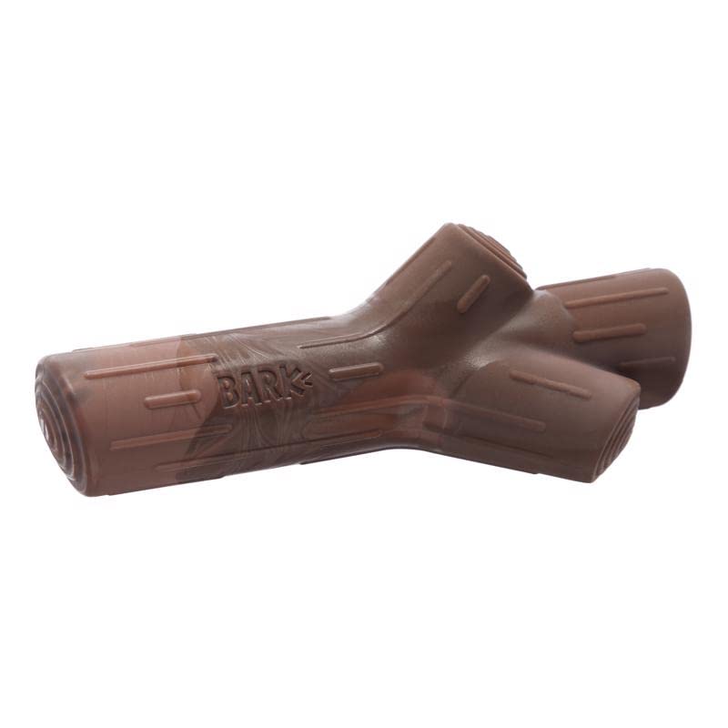 Barkbox Super Chewer Tough Dog Fetch Toy For Aggressive Chewers, Maple Scented (Fall Fetch - Large)