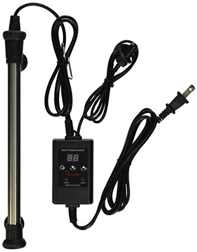 Aquatop Titanium Heater With External Controller - 200W