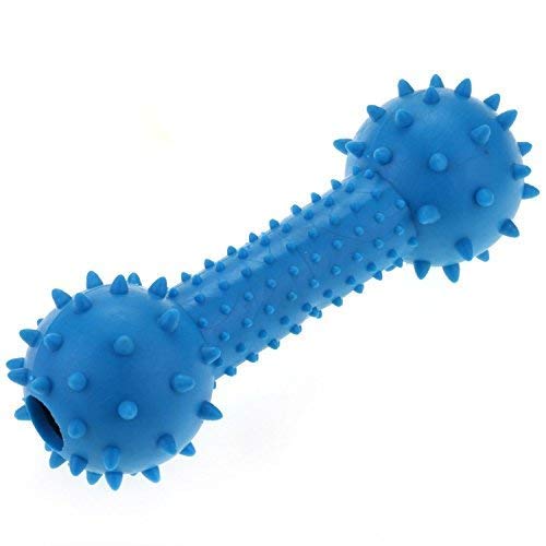 Pet Believe Bouncy Rubber Bone Pet Chew Toys For Puppies And Dogs (Multi, Small)