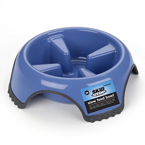 Slow Feed Non-Skid Dog Bowl Large (Assorted)