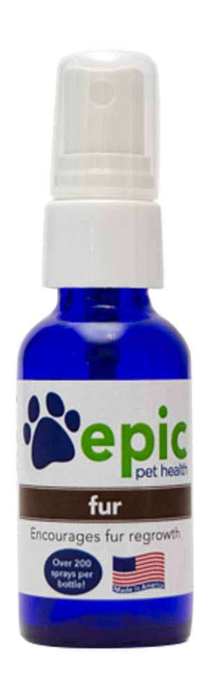 Fur - All Natural Liquid Supplement for Faster Hair Regrowth Due to Surgery or Illness - Apply Directly to Body and Put in Food 