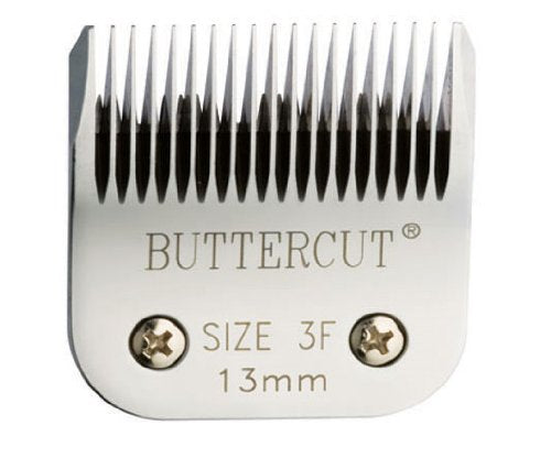Geib Buttercut Stainless Steel Dog Clipper Blade, Size-3F, 1/2-Inch Cut Length, White