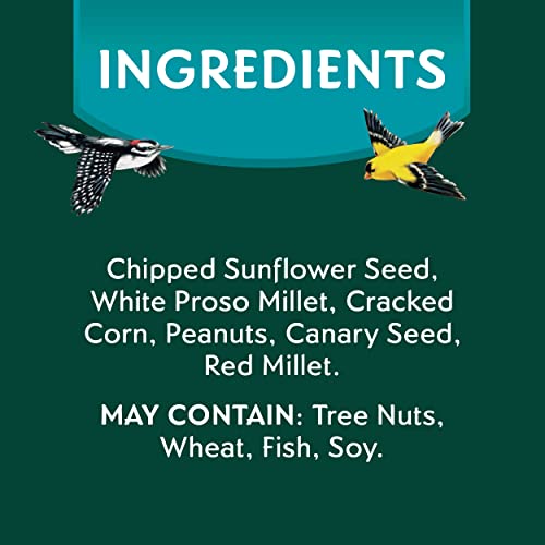 Morning Song Premium No Mess Wild Bird Food, 10-Pound Bag, Shell Free, Corn Ingredients