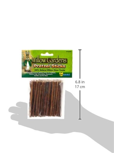 Ware Manufacturing Willow Critters Pretzel Sticks Small Pet Chew(Pack of 1)
