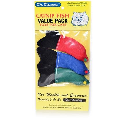 Dr.Daniels Products Dr. Daniels Catnip Toys for Cats 3 Pack Scratchers and Toys