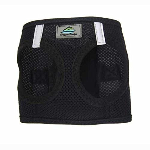 Doggie Design American River Ultra Choke Free Dog Harness - Black Xxxl