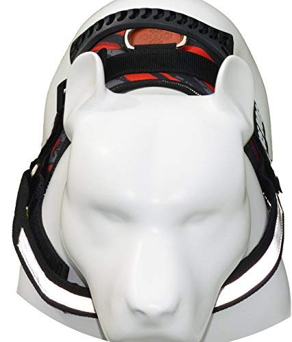 Albcorp Service Dog Vest Harness - Reflective - Woven Polyester And Nylon, Comfy Mesh Padding - Sizes From Xxs To Xl - Service Dog Patches Included. Red Camo, Large