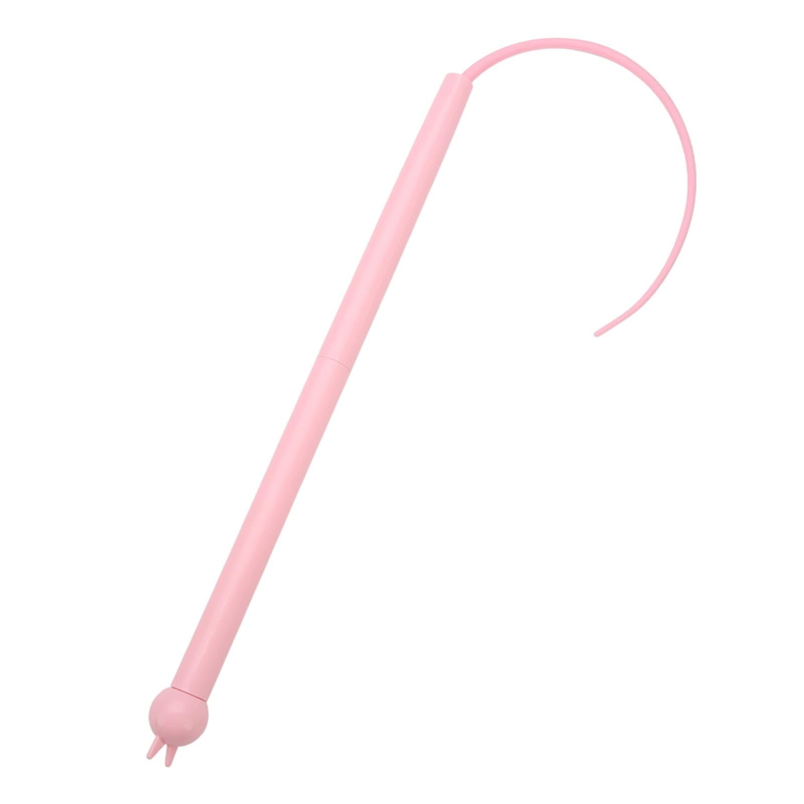 Enakshi Cat Teaser Stick Funny Portable Cat Toy For Training Exercising Playing Pink|Pet Supplies | Cat Supplies | Toys