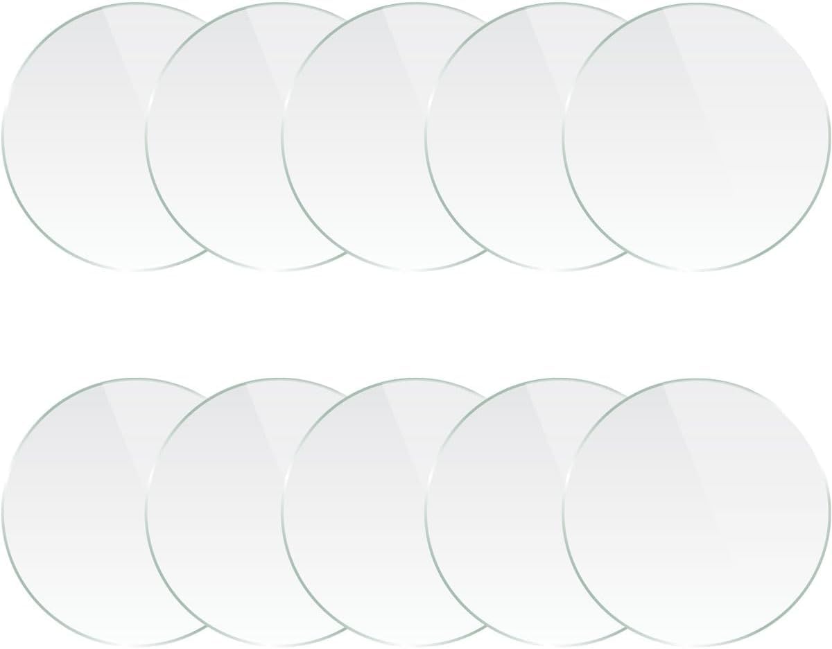 Cutie Paw Pal Double Sided 3M Adhesive Sticky Pads - 7 Cm - 10 Pack - Strong Adhesive For Suction Cup Cat Toys - Compatible With