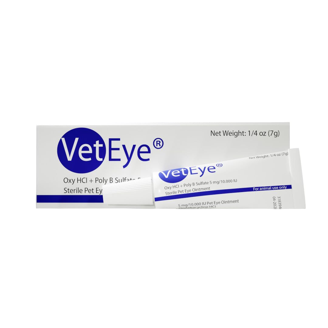 VetEye Cream Health for Dogs, Cats, Cattle, Sheep, Horse, Bird 3.5 Gr. 1 Tube