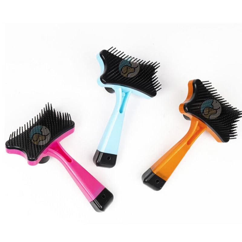 Dog Trust Dog Brush Self Cleaning Dog Grooming Brush Dog Comb For Pets With Short Medium Long Hair Cat Brush Pet Brush Cat Brush