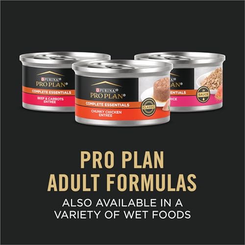 Purina Pro Plan Complete Essentials Shredded Blend Chicken and Rice Formula Adult High Protein Cat Food - 3.5 lb. Bag