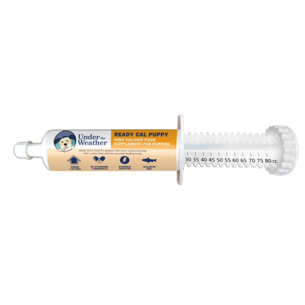 Under the Weather Pet | Ready Cal for Puppies 100cc | High Calorie Puppy Nutritional Supplement | Puppy Weight Gainer and High C