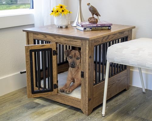 Pet Cabinet With Powder Coated Aluminum Grates & Pad