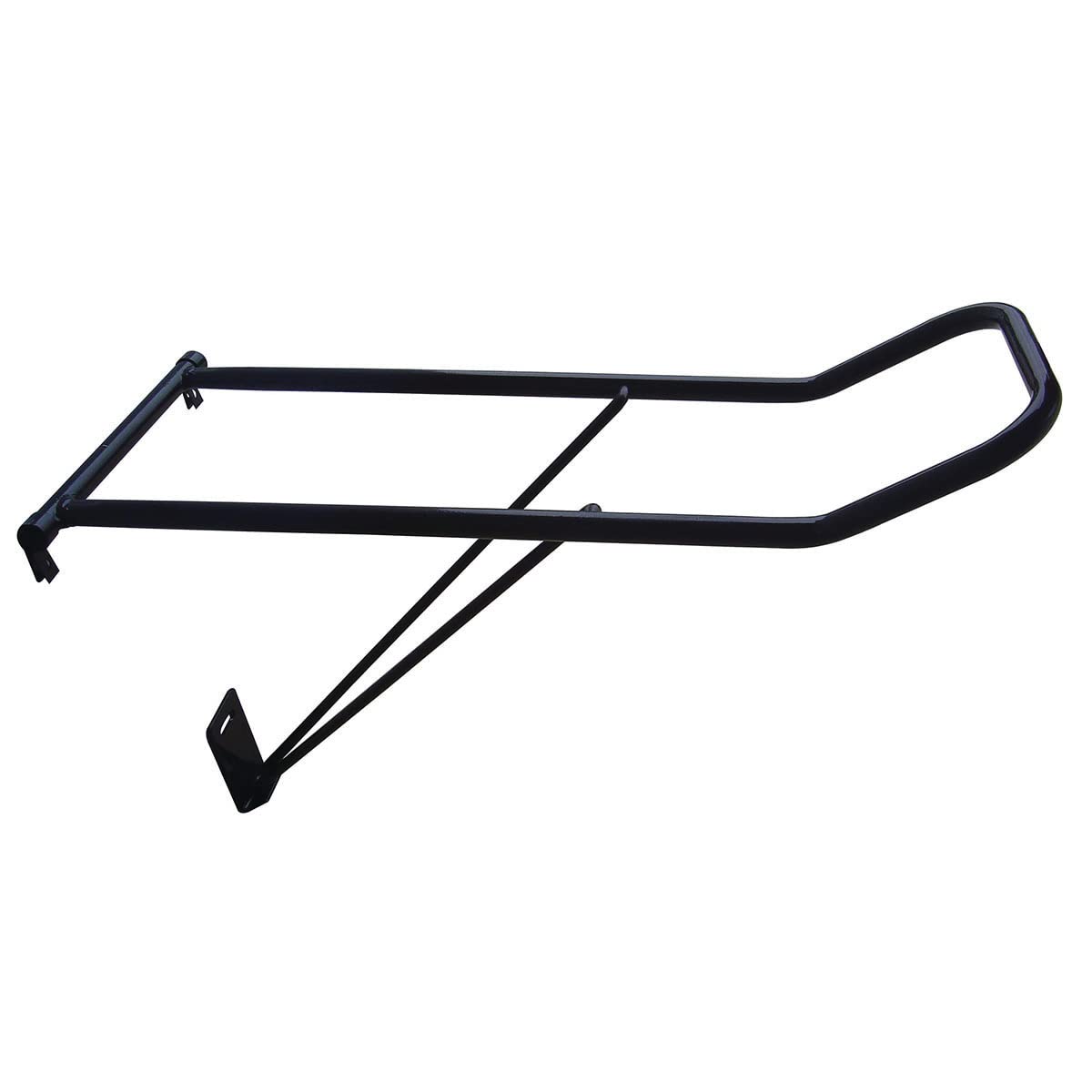 BACKYARD EXPRESSIONS PATIO  HOME  GARDEN Folding Wall-Mounted Saddle Rack - Steel Saddle Holder for Tack Rooms, Barns & Horse Tr