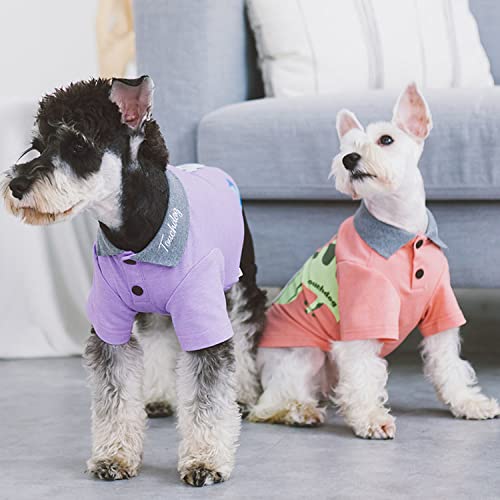 Touchdog  'Arubark' Caribbean Style Dog Polo T-Shirt(D0102HAXP7Y.)