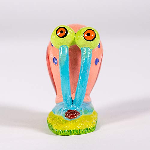 Penn-Plax Spongebob Aquarium Ornament - Mini Gary - Multicolor Plastic - Perfect for Freshwater & Saltwater Tanks