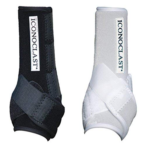 Iconoclast Hind Tall Orthopedic Support Boots White L
