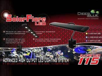 Deep Blue Professional ADB42891 Solarflare LED Lighting Strips for Aquarium Light, 15-watt
