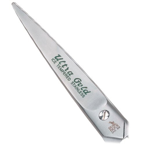 Dubl Duck Stainless Steel 8.5-Inch Ultra Gold Straight Shear, Model DD60088, Small Pet Grooming Tool