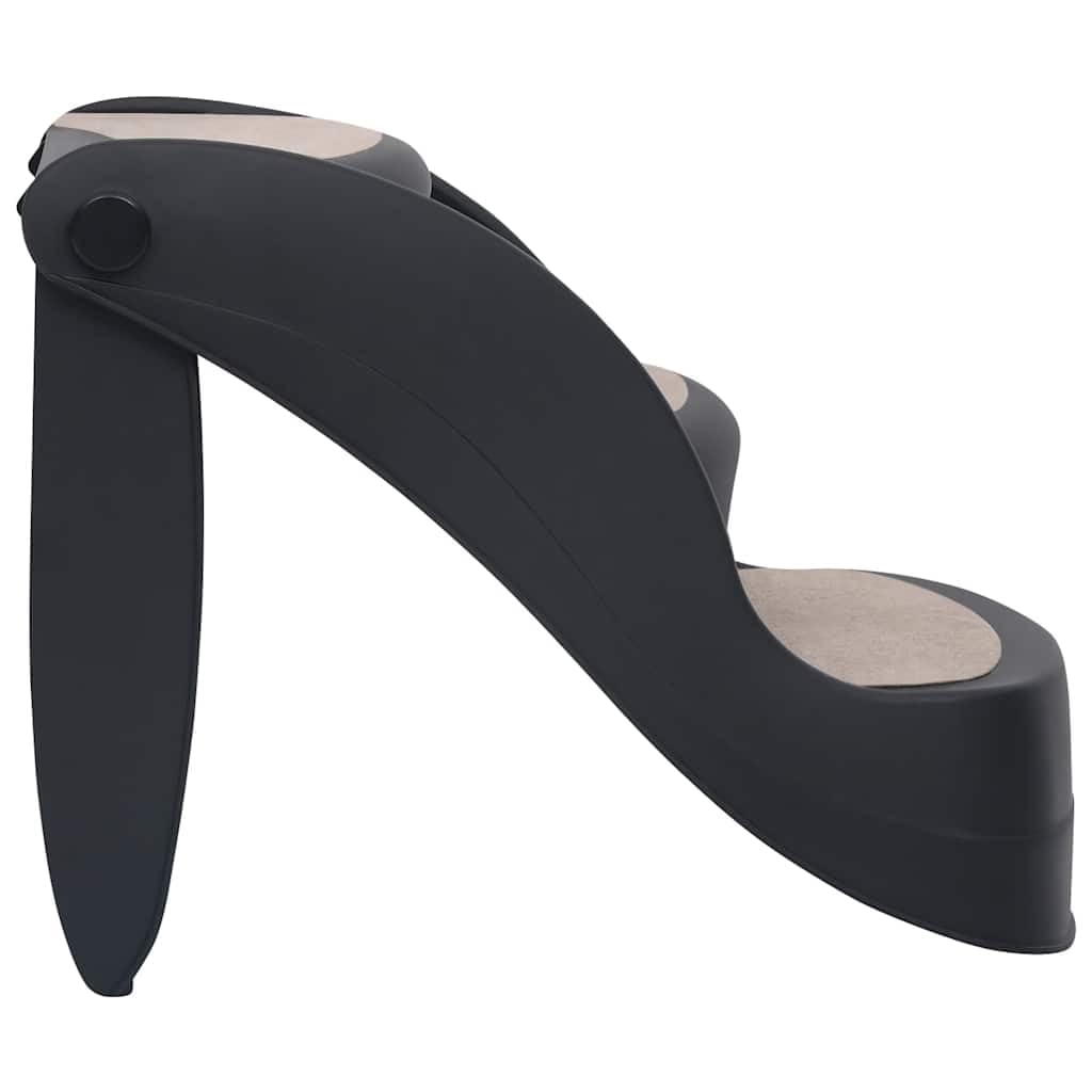 vidaXL Folding 3-Step Dog Stairs - Lightweight, Portable, and Foldable - Non-Skid Steps for Small to Large Pets - Stylish and Pr