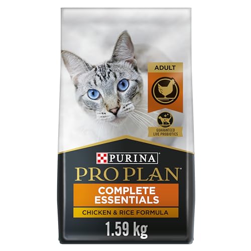 Purina Pro Plan High Protein Cat Food With Probiotics For Cats, Chicken And Rice Formula - 3.5 Lb. Bag